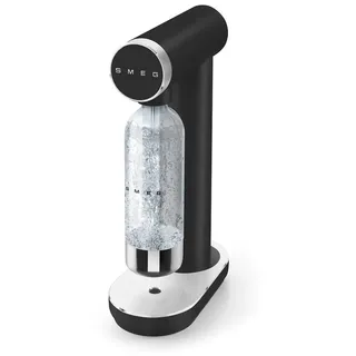 Smeg Wassersprudler-Set schwarz + CO2-Zylinder