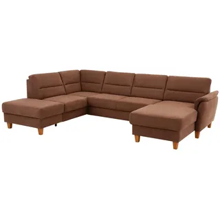 Home Affaire Wohnlandschaft Mikrofaser 3-Sitzer Braun