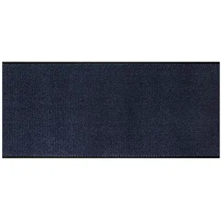 andiamo Fußmatte Easy - Schmutzfangmatte, Türmatte & Fussmatte für den Eingangsbereich - Läufer Flur nimmt Schmutz effektiv auf - 90 x 100 cm in Blau