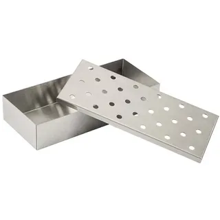 Räucherbox für Gas- und Holzkohlegrills Michelino - Silber