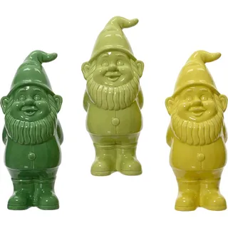 Decoris Gartenzwerg aus Keramik, H34,5 cm