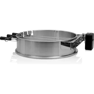 BBQ-Toro Grillspieß Set für Ø 57 cm Kugelgrill | 7 Edelstahl Spieße - Silber