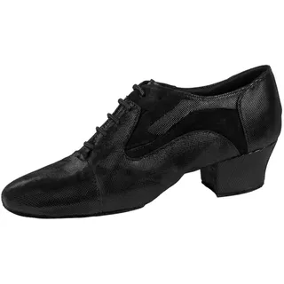 Rummos Damen Trainerschuhe R607 061-024 - Leder/Nubuck Schwarz - Medium (Normal) - 4,5 cm Cuban - Made in Portugal