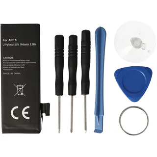 AccuCell OEM Akku für iPhone 5 (APN: 616-0613, Smartphone Akku