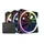 F Series F120 RGB, Matte Black, schwarz, 3er-Pack, LED-Steuerung, 120mm (RF-R12TF-B1)