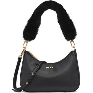 DKNY Jenna Demi Tasche - Black / Gold - One Size