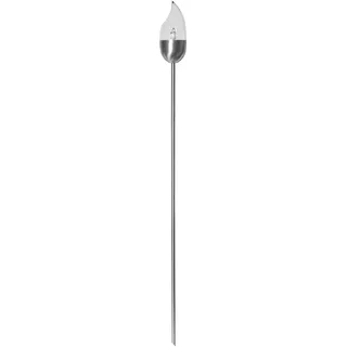 Star Trading Solarleuchte Edelstahl 8,5x110 cm 1 Stück Gelb/Silber