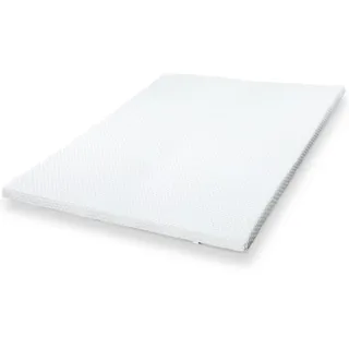 The White Stone Topper 220 x 240 cm Weiß
