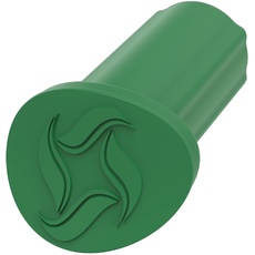 Wundermix - WunderButton® Verschlussstöpsel für Mixtopf-Griff TM6, TM5 & TM Friend • Ersatz für Stöpsel Thermomix Griff • Thermomix Zubehör (Grün)