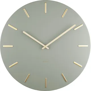 Karlsson – Wanduhr-Charm – Dschungelgrün - Grün