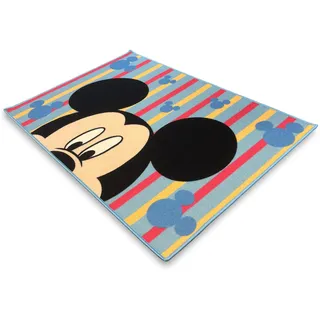 HERMET Teppich mit rutschfestem Mickey Mouse für Kinderzimmer, Digitaldruck, Größe 80 x 120 cm, Disney Marvel Pesonaggi