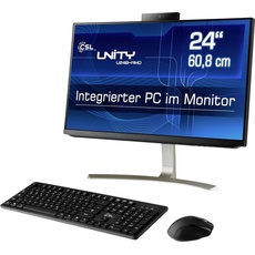 Bild Computer All-in-One PC Unity U24B-AMD 60.5cm (23.8 Zoll) Full HD AMD Ryzen 7 5700G 16GB RAM 2TB