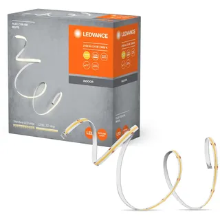 LEDVANCE FLEX COB 5M LED-Streifen, gelb, 22W, 1750lm, warmweißes Licht, COB-Technologie, homogene Lichtverteilung, lange Lebensdauer, einfache Montage, für Innenanwendung, Schutzklasse IP20, 3000K