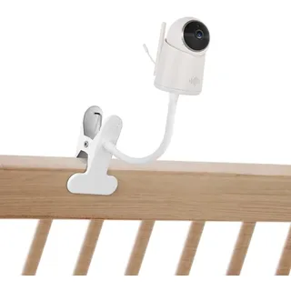 Lonnky 7,1" Flexible Babyphone-Halterung, Kompatibel mit Vtech VM901, VM919HD, Eufy Spaceview, ANMEATE SM935E und weiteren, Verstellbare Klemme für Wiege und Wand, Kein Werkzeug erforderlich