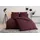 Gestreift Bordeaux/Anthrazit 135 x 200 cm 2 x 80 x 80 cm