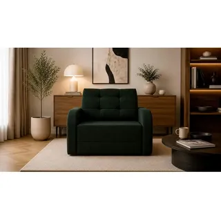 Mid.you Schlafsessel , Dunkelgrau , Kunststoff , 100x90x101 cm , Stoffauswahl, inklusive Armlehnen , Wohnzimmer, Sofas & Couches, Schlafsofas, Schlafsessel