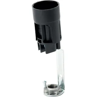 Kerzenfassung E14 für Kronleuchter Maria Theresia Fassung für Kerzenhülsen ø24mm L85mm - Schwarz