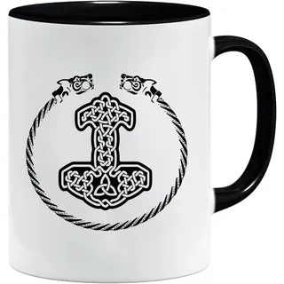jungle mug Kaffeetasse 0,3 l Schwarz