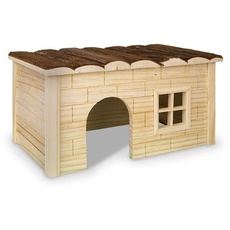 Nobby WOODLAND Nager-Holzhaus "HANNI" 40 x 23 x 20 cm