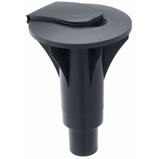 Bild - Bodenhülse für Topspinner und Lift-O-Matic - Robustem Kunststoff - Praktische Verschlusskappe - Leicht anzubringen - Langlebig - Black - Size 3 - Ø 50 mm
