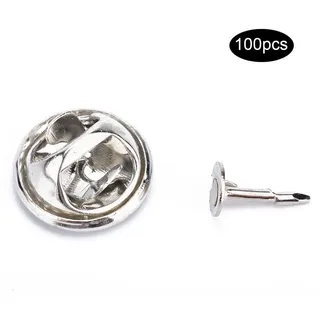 100 Teile/satz Brosche Verschluss Krawattennadeln Schmuck Erkenntnisse DIY Handwerk Machen Zubehör