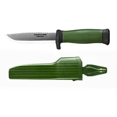 Lindblom's Knivar Gürtelmesser, rostfrei Messer, grau, M