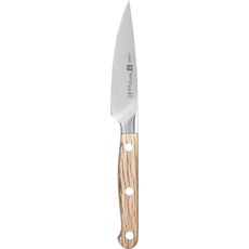 Zwilling Pro Wood Spick- & Garniermesser, 10 cm, R ostfreier Spezialstahl, Steineichengriff, Natur