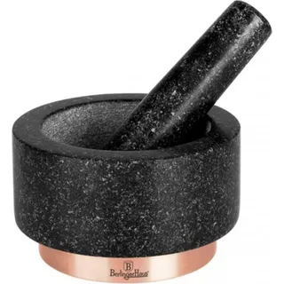 Berlinger Haus Mörser BH-8608 Granit Ø14cm Schwarz Rose - Gold, Schwarz