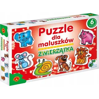 ALEXANDER Baby-Puzzle Tiere 6in1 (2-7 Teile)