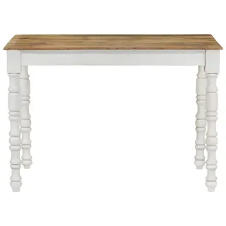 vidaXL Esstisch 110x60x76 cm Massivholz Mango - Braun