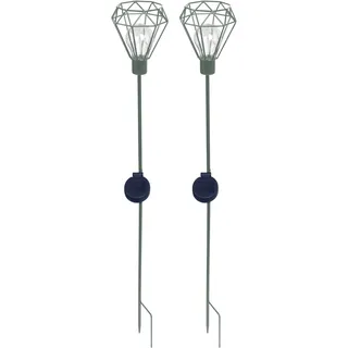 Luxform Solarleuchte grün 2 Stk. LED-Modul