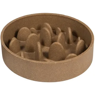 JACK AND VANILLA, umweltfreundlicher Bambusnapf für Hunde und Katzen, modernes Design, leicht zu reinigen, Ø 21 cm, Beige, Bon Appetit-Modell