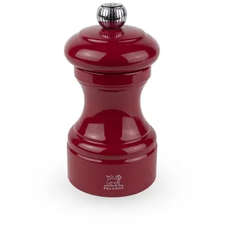 Peugeot Bistro Pfeffermühle 10 cm Passionsrot lackiert Holz