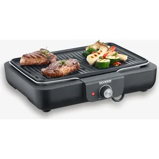 Severin PG 8556 Tischgrill mit Grillplatte