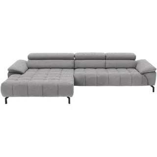 Beldomo Style Ecksofa , Hellbraun , Textil , Uni , Ottomane links, L-Form , 329x190 cm , erweiterbar, Fußauswahl, Stoffauswahl, Liegefunktion, Hocker erhältlich, individuell planbar , Wohnzimmer, Sofas & Couches, Wohnlandschaften, Ecksofas