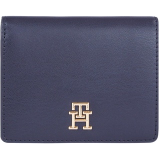 Tommy Hilfiger Damen Portemonnaie Spring Chic Bifold Wallet Klein, Blau (Space Blue), Einheitsgröße