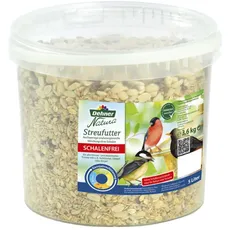 Dehner Natura Premium Wildvogelfutter, Streufutter schalenfrei, Ganzjahresfutter proteinreich / energiereich, hochwertiges Vogelfutter für Wildvögel, 3.6 kg