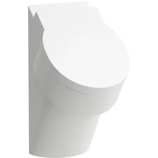 LAUFEN VAL Absauge-Urinal, mit Löcher für Deckelmontage, spülrandlos, 305x365x560mm, H8402817590001, Farbe: Grau matt
