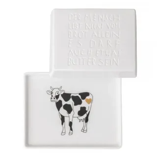 räder Butterdose Der Mensch lebt nicht