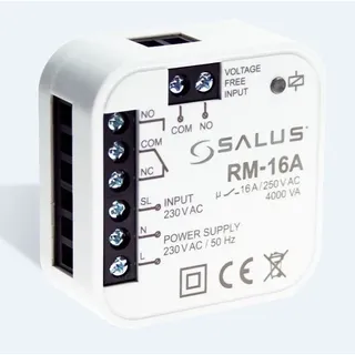 SALUS | RM-16A | Unterputzrelais mit 16A Schaltl.