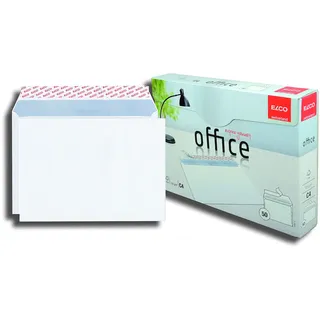 ELCO Office Versandtasche C4 120 g/m2 FSC-zertifiziert mit Haftverschluss in Shop-Box 50 Stück weiß
