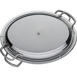 WMF Fusiontec Mineral 05.1589.5290, 9 l, Oval, Grau, Edelstahl, Keine Beschichtung, Edelstahl - Grau