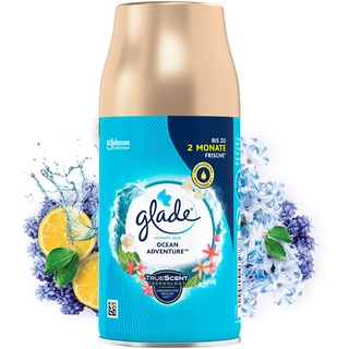 Glade (Brise) Automatic Spray Nachfüller, Raumduft, Ocean Adventure, 4er Pack (4 x 269 ml)