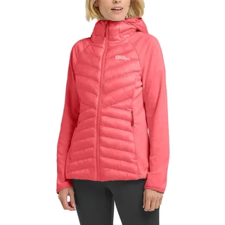 Jack Wolfskin Damen Routeburn Pro Hybrid W Softshelljacke, Sunset Coral, L EU