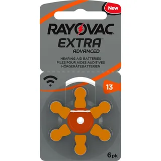 Rayovac Hörgerätebatterie Zinc Air, 13, 1.4V