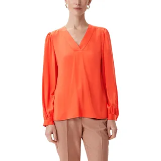 Comma Satinbluse aus Viskosemix