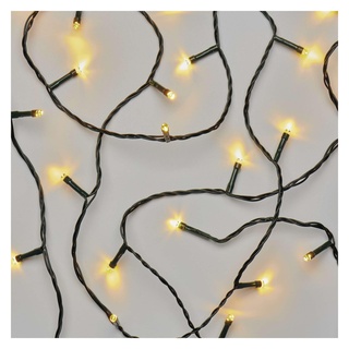 EMOS Connect System 5m Lichterkette Standard, Weihnachtslichterkette mit 50 LEDs, Erweiterungskomponent C (ohne Verbindungskabel und Adapter), IP44 für Innen und Außen, Warmweiß