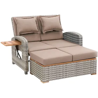 Greemotion Bahia Style Loungesofa grau/Taupe