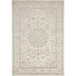 HANSE HOME Täbris Samt-Teppich 160 x 230 cm Creme/Anthrazit