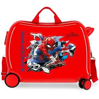 Marvel (MAS2Q) Spiderman Geo Infantil, Rot (Rojo)